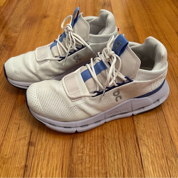 On Cloud Womens Cloudnova size 7W Undyed-White Heather - Picture 16 of 16